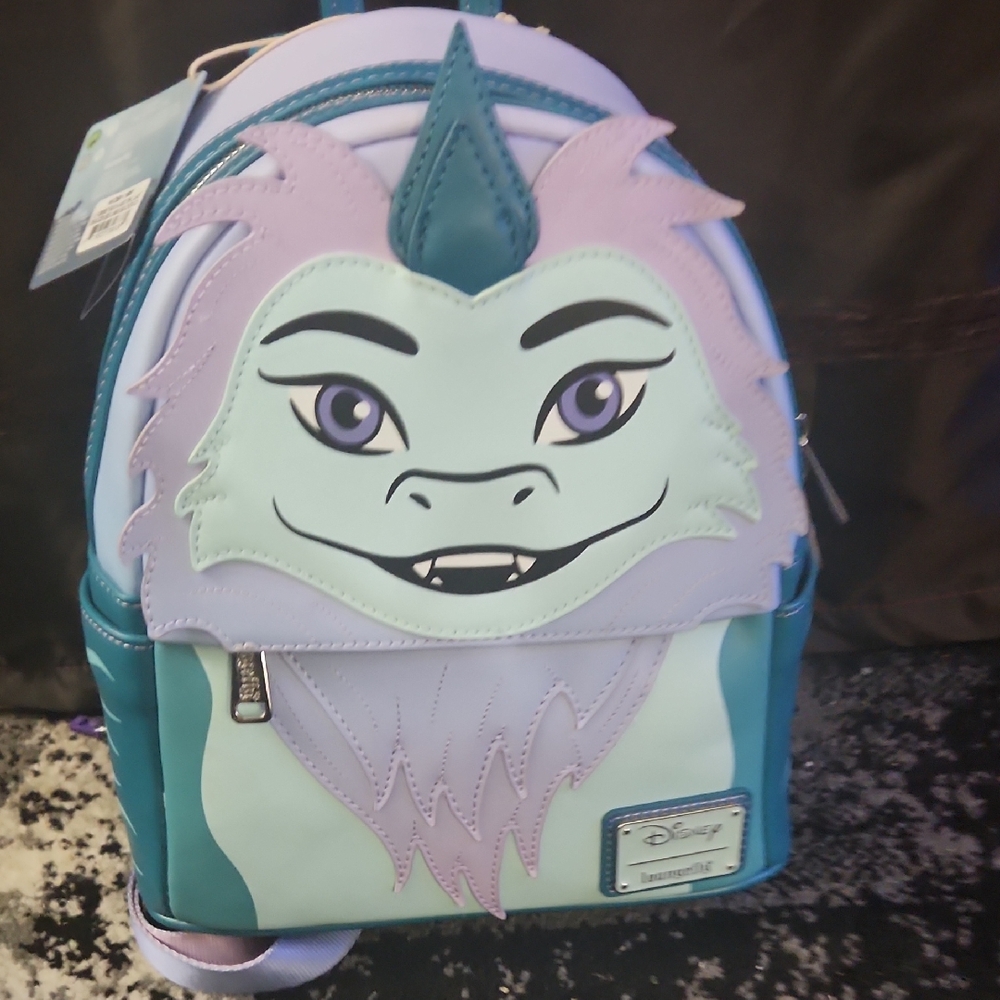 Loungefly Mint, Lavender & Teal Character Mini Backpack
